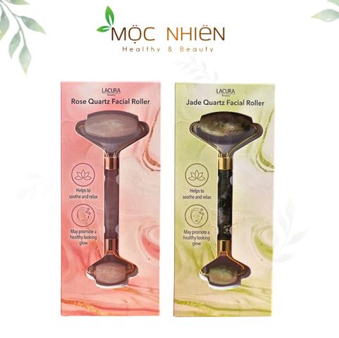 Cây Lăn Massage Mặt Bằng Đá Tự Nhiên Lacura - Trẻ Hóa Da, Giảm Nếp Nhăn, Thư Giãn Cơ Mặt và Tăng Cường Độ Đàn Hồi Da