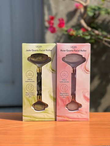 Cây Lăn Massage Mặt Bằng Đá Tự Nhiên Lacura - Trẻ Hóa Da, Giảm Nếp Nhăn, Thư Giãn Cơ Mặt và Tăng Cường Độ Đàn Hồi Da