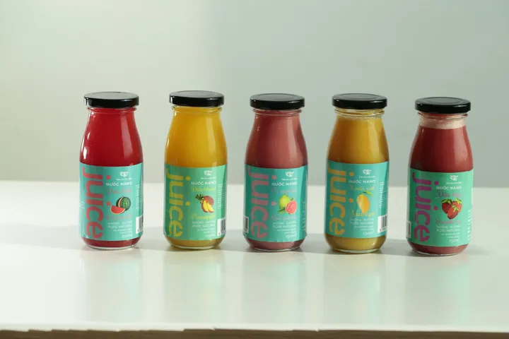 Nước Ép Dâu Tây Tươi Không Đường, Không Chất Bảo Quản - Detox Giảm Cân Làm Đẹp Da Từ Thiên Nhiên OneLife