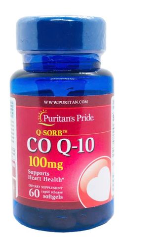 Viên Uống Hỗ Trợ Tim Mạch Puritan's Pride CoQ10 100mg - Giúp Cân Bằng Cholesterol, Tăng Cường Sức Khỏe Tim Mạch, 60 Viên