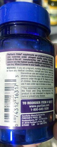 Viên Uống Trắng Da Puritan's Pride - Grape Seed Extract 60mg 100 Viên, Chống Oxy Hóa, Giảm Nám, Làm Đẹp Da Từ Mỹ