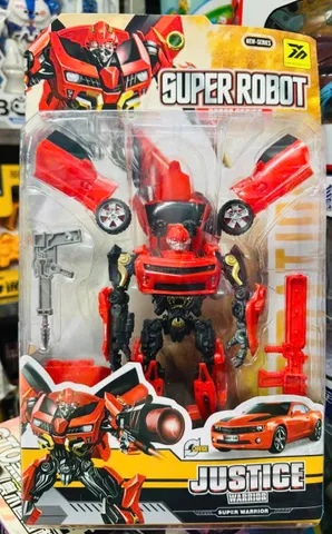 Đồ Chơi Lắp Ghép Robot Biến Hình Xe Ô Tô 666-25 - Phiên Bản Super Robot Justice Bảo Đảm An Toàn Cho Trẻ Em Từ 3 Tuổi