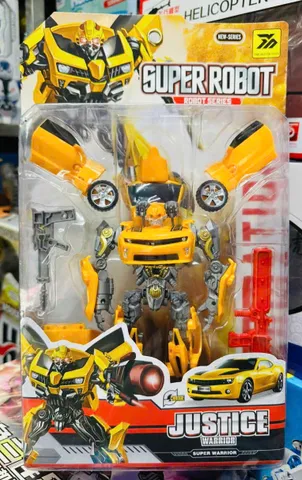 Đồ Chơi Lắp Ghép Robot Biến Hình Xe Ô Tô 666-25 - Phiên Bản Super Robot Justice Bảo Đảm An Toàn Cho Trẻ Em Từ 3 Tuổi