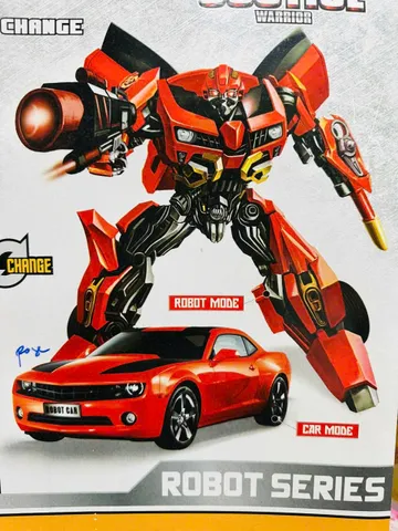 Đồ Chơi Lắp Ghép Robot Biến Hình Xe Ô Tô 666-25 - Phiên Bản Super Robot Justice Bảo Đảm An Toàn Cho Trẻ Em Từ 3 Tuổi