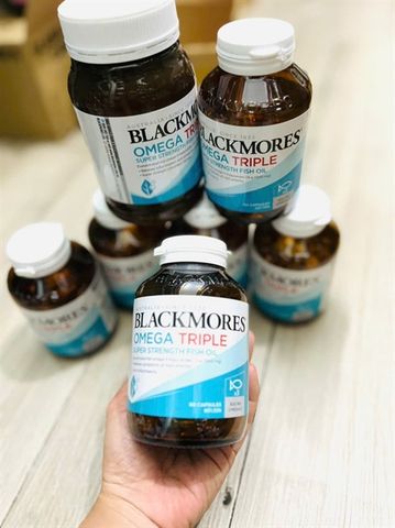Omega 3 Blackmores Omega Triple Super Strength Fish Oil 60V