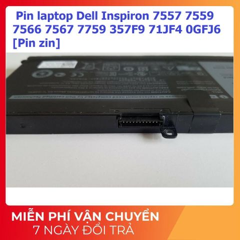 Pin Laptop Dell Inspiron 7557 7559 7566 7567 7759 357F9 - Pin Zin 100% - Thời Gian Sử Dụng Lâu, Bảo Hành Nghiêm Túc