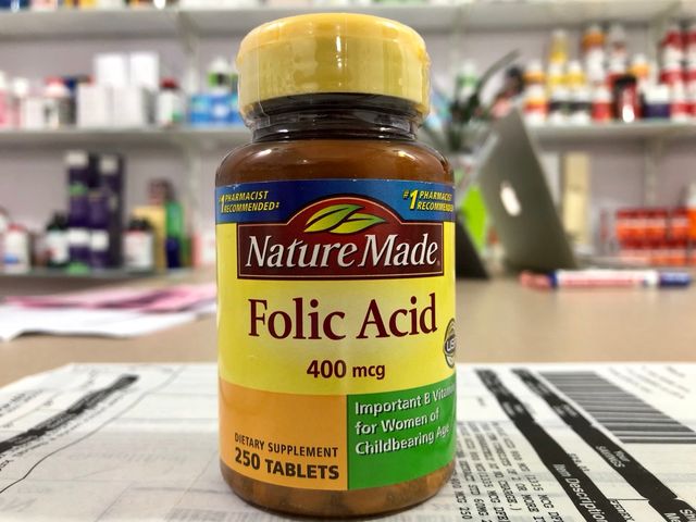Viên Uống Bổ Sung Folic Acid 400Mcg Chai 250 Viên