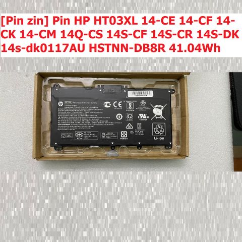 Pin Laptop HP HT03XL 41.04Wh - Thay thế cho 14-CE 14-CF 14-CK 14-CM 14Q-CS 14S-CF HSTNN-DB8R - Bảo hành 100% mới chính hãng