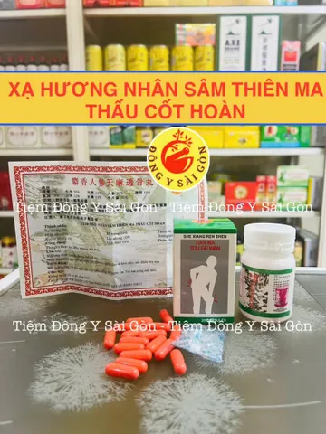 Viên Xạ Hương Nhân Sâm Thiên Ma Bách Thống - Hỗ Trợ Đau Nhức Xương Khớp, Sức Khỏe Tăng Cường (20 Viên)