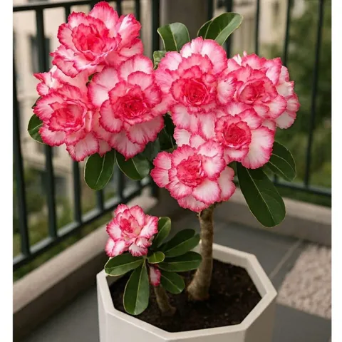 Hạt Giống Hoa Sứ Kép Thái Lan - Bịch 10 Hạt Đẹp, Dễ Trồng, Lấp Lánh Cảnh Quan Vườn Tươi Tắn