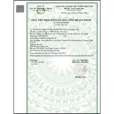 [Nhập khẩu] Viên Uống Solgar Vitamin D3 1000 IU - Hỗ Trợ Sức Khỏe Xương Khớp [Lọ 90 Viên] 318484