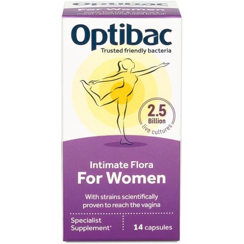 Men Vi Sinh Phụ Khoa Optibac Tím For Women - Bổ Sung Lợi Khuẩn Hỗ Trợ Sức Khỏe Phụ Nữ, Giảm Nguy Cơ Viêm Nhiễm