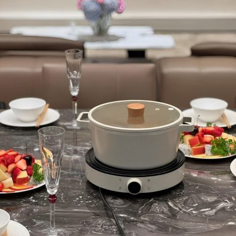 Bếp từ đơn Neoflam Fika FS-IC002 2000W mặt kính Ceramic Hàn Quốc. BH 12 tháng
