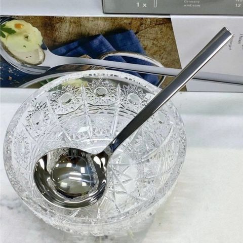 Muôi Inox WMF Nuova 18/10 Cao Cấp - Muỗng Canh Chống Gỉ Cromargan, Thiết Kế Ergonomic, Dùng Cho Bếp Gia Đình & Nhà Hàng, Nội Địa Đức