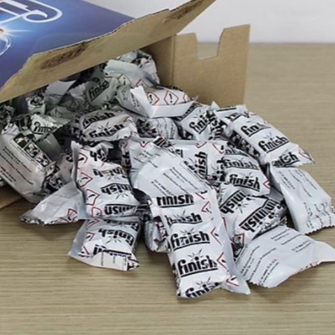 Viên Rửa Bát Finish Essential 100 Viên Hương Chanh Nhập Khẩu Ba Lan - Làm Sạch Sâu, Khử Mùi Hiệu Quả, An Toàn Chuẩn EU