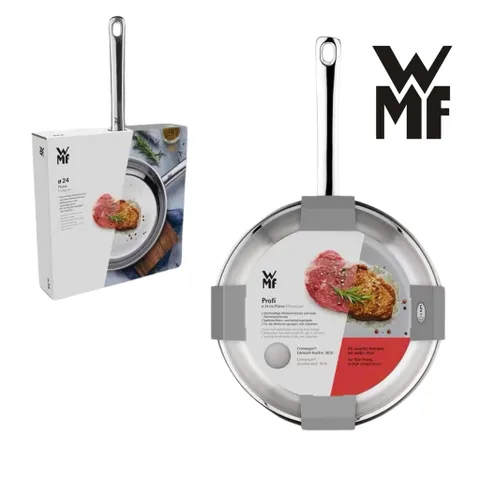 Chảo Thép WMF Pfanne Frying Pan 18-20-24-28cm - Chất Liệu Cromargan Bền Bỉ, An Toàn Cho Sức Khỏe, Dễ Vệ Sinh