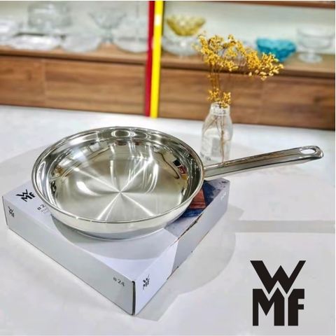 Chảo Thép WMF Pfanne Frying Pan 18-20-24-28cm - Chất Liệu Cromargan Bền Bỉ, An Toàn Cho Sức Khỏe, Dễ Vệ Sinh