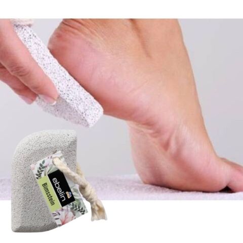 Đá Kỳ Tẩy Tế Bào Chết Ebelin Bimsstein Đức - Đá Bọt Tự Nhiên Chăm Sóc Da, Mài Gót Chân, Giúp Làm Sạch Da và Giảm Viêm Nang Lông