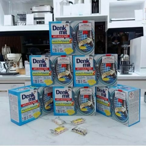 Viên tẩy lồng giặt Denkmit Anti-Kalk-Tabs hàng nội địa Đức, nhập khẩu chính hãng, tách lẻ