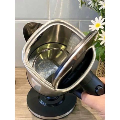 Ấm Siêu Tốc CASO Classico WK 2200 Kettle 1.7L - Đun Nước Nhanh Chóng, Inox Cao Cấp, Đế Xoay 360° - Bảo Hành 12 Tháng