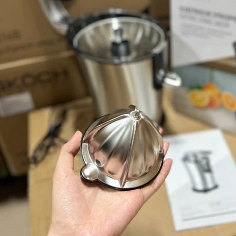 Máy Vắt Cam Tự Động GKÖCH Germany 160W - Ép Nhanh, Giữ Nguyên Hương Vị Tươi Ngon, Thiết Kế Sang Trọng Inox 304
