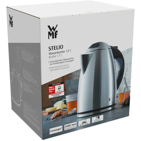 Ấm siêu tốc WMF Stelio 1.7L - Bình đun nước cao cấp nội địa Đức, thiết kế hiện đại và tự ngắt an toàn, tiện lợi cho mọi gia đình