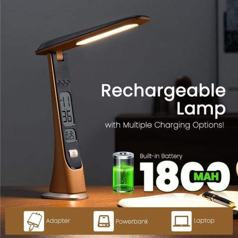 Đèn Học Thông Minh WILIT UL-U30C - LED Chống Cận, 3 Chế Độ Ánh Sáng, Thiết Kế Nhỏ Gọn, Pin Sạc 1800mAh, Bảo Vệ Mắt Tối Ưu