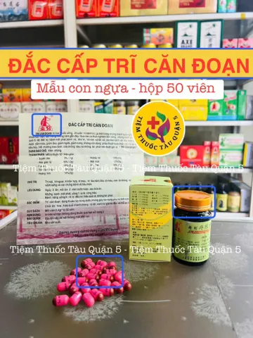Trĩ Căn Đoạn Hiệu Con Ngựa JingZhi Zhigen Duan Nhật Bản - Hỗ Trợ Sức Khỏe Hộp 50 Viên Chính Hãng, Date Mới