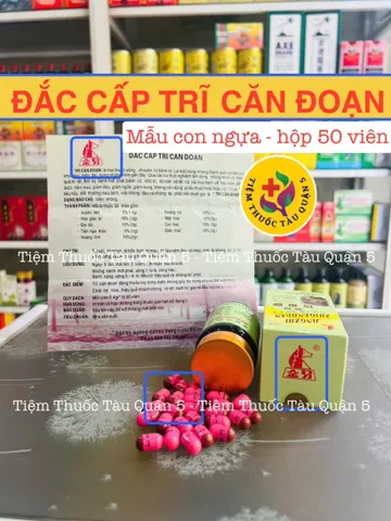 Trĩ Căn Đoạn Hiệu Con Ngựa JingZhi Zhigen Duan Nhật Bản - Hỗ Trợ Sức Khỏe Hộp 50 Viên Chính Hãng, Date Mới
