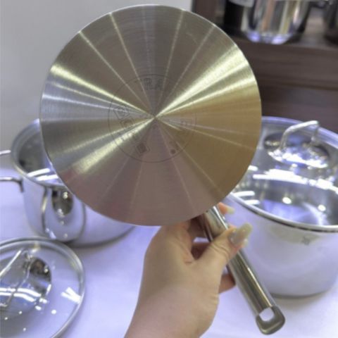 Bộ Nồi WMF Astoria 3 Món Inox Cao Cấp - Chất Liệu Cromargan, Đáy 3 Lớp, Dùng Cho Bếp Từ, Nội Địa Đức Chính Hãng