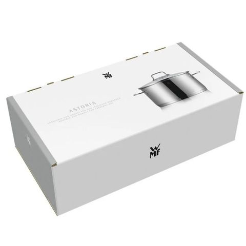 Bộ Nồi WMF Astoria 3 Món Inox Cao Cấp - Chất Liệu Cromargan, Đáy 3 Lớp, Dùng Cho Bếp Từ, Nội Địa Đức Chính Hãng