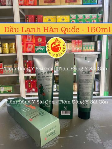 Dầu lạnh Glucosamine Hàn Quốc 150ml - Hỗ trợ giảm đau nhức xương khớp, chấn thương thể thao, thiên nhiên an toàn