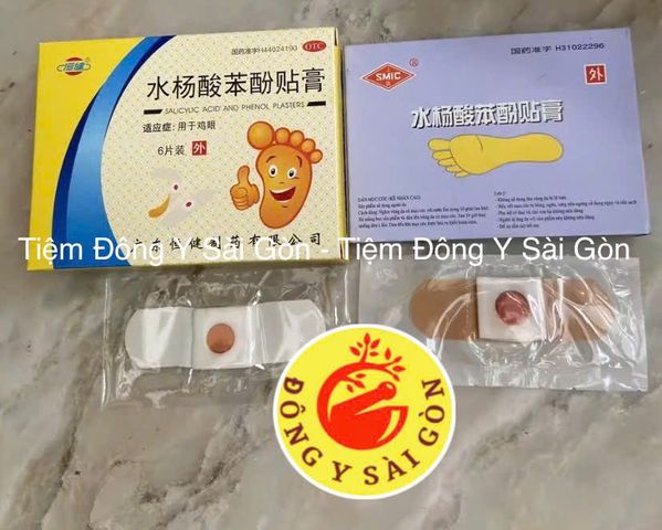 Hộp Miếng Dán Mụn Cóc - Giải Pháp Hiệu Quả Cho Mụn Cơm, 6 Miếng - Sản Phẩm Từ Trung Quốc