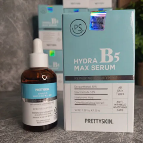 Serum Phục Hồi Dưỡng Trắng Hydra B5 Prettyskin 50ml - Cấp Nước, Làm Dịu Da, Dưỡng Trắng Mịn Màng, Phục Hồi Từ Gốc