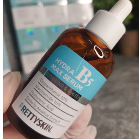 Serum Phục Hồi Dưỡng Trắng Hydra B5 Prettyskin 50ml - Cấp Nước, Làm Dịu Da, Dưỡng Trắng Mịn Màng, Phục Hồi Từ Gốc