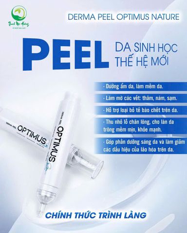 Peel Da Optimus Thanh Mộc Hương 15ml - Tẩy Da Chết Căng Bóng, Cải Thiện Mụn Nám, Tăng Cường Độ Ẩm Da
