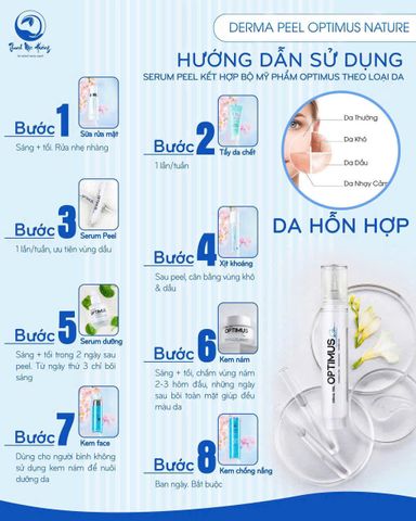Peel Da Optimus Thanh Mộc Hương 15ml - Tẩy Da Chết Căng Bóng, Cải Thiện Mụn Nám, Tăng Cường Độ Ẩm Da