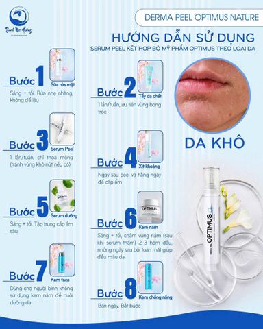 Peel Da Optimus Thanh Mộc Hương 15ml - Tẩy Da Chết Căng Bóng, Cải Thiện Mụn Nám, Tăng Cường Độ Ẩm Da