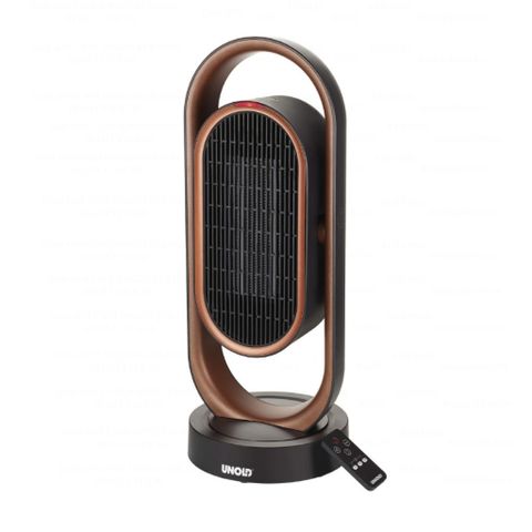 Quạt Sưởi Gốm UNOLD 86535 3D - Thiết Kế Sang Trọng, Điều Khiển Từ Xa, An Toàn và Tiết Kiệm Năng Lượng, Dành Cho Mọi Không Gian Sống
