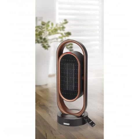 Quạt Sưởi Gốm UNOLD 86535 3D - Thiết Kế Sang Trọng, Điều Khiển Từ Xa, An Toàn và Tiết Kiệm Năng Lượng, Dành Cho Mọi Không Gian Sống
