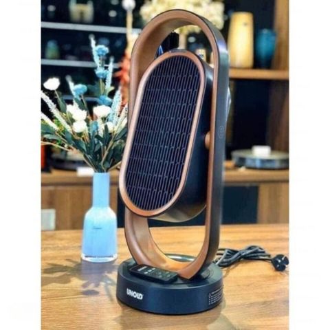 Quạt Sưởi Gốm UNOLD 86535 3D - Thiết Kế Sang Trọng, Điều Khiển Từ Xa, An Toàn và Tiết Kiệm Năng Lượng, Dành Cho Mọi Không Gian Sống