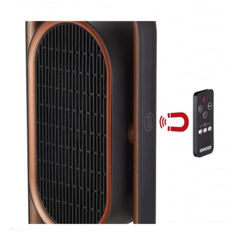 Quạt Sưởi Gốm UNOLD 86535 3D - Thiết Kế Sang Trọng, Điều Khiển Từ Xa, An Toàn và Tiết Kiệm Năng Lượng, Dành Cho Mọi Không Gian Sống
