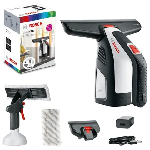 Bosch Cordless Window Vac GlassVAC – Máy Hút Lau Kính Không Dây Hiện Đại, Hiệu Quả