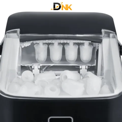 Máy làm đá CASO IceChef Compact màu đen – Nhỏ gọn, làm đá nhanh