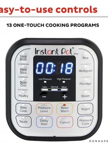 Nồi Áp Suất Đa Năng Instant Pot® Duo 60 (version 5) – Phiên Bản Mới Nhất 2023