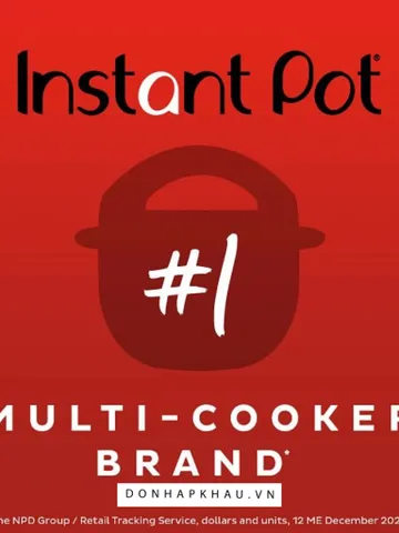 Nồi Áp Suất Đa Năng Instant Pot® Duo 60 (version 5) – Phiên Bản Mới Nhất 2023