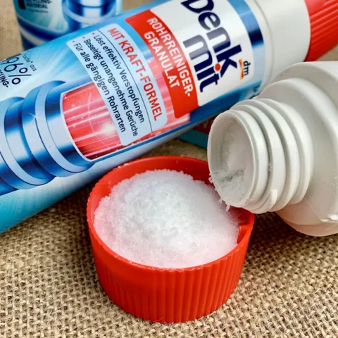 Bột Thông Cống Denkmit 600gr - Giải Pháp Thông Tắc Ống Hiệu Quả Từ Đức, Loại Bỏ Mùi Hôi và Tắc Nghẽn Tại Nhà
