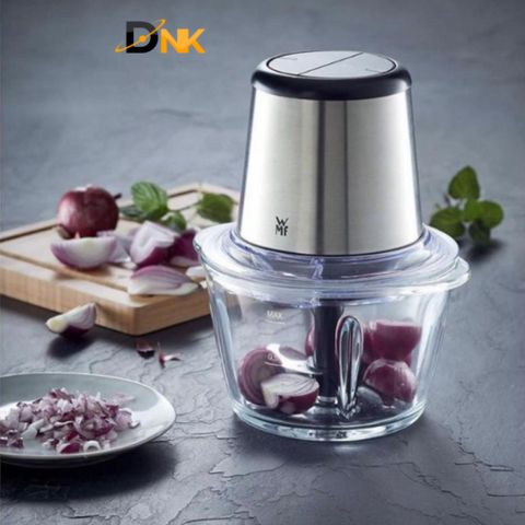 Máy Xay Thịt WMF Kult X 320W - Thiết Kế Sang Trọng, Xay Nhanh, Mịn Đồ Ăn, Cối Thủy Tinh 1L, Động Cơ Mạnh Mẽ, An Toàn Vệ Sinh Thực Phẩm