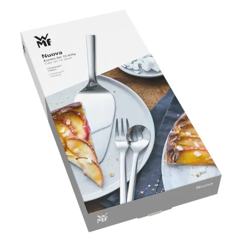 Bộ thìa dĩa ăn bánh, trái cây WMF Nuova Kuchenbesteck-Set, 13-teilig 320043