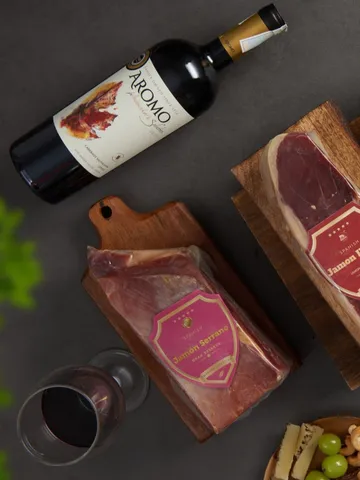 Đùi Heo Trắng Muối Serrano Không Xương Gran Reserva Motesano 1KG - Thực Phẩm Tây Ban Nha Chất Lượng Cao, Hương Vị Đích Thực